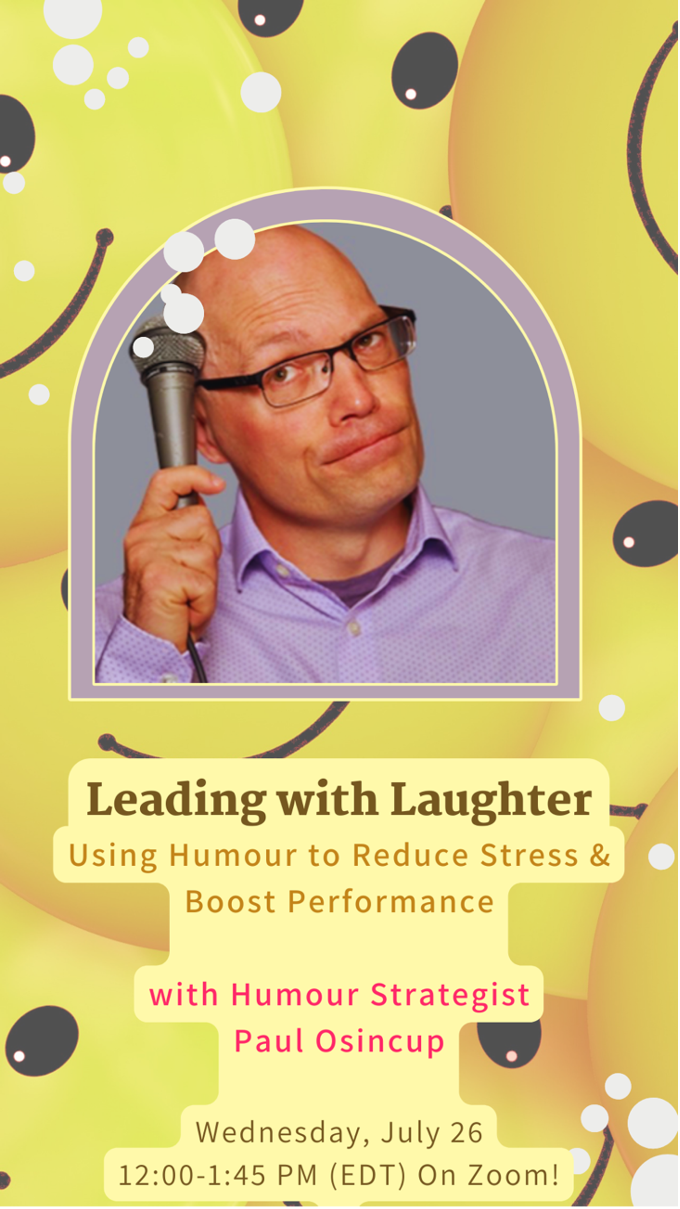 Using humour to reduce stress and boost performance